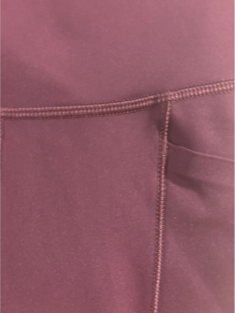 NWT CALIA PowerMove High Rise 7/8 Leggings XXS Burgundy Pockets - Picture 3 of 10